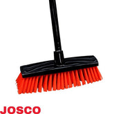 Josco - Broom Indoor 250 Plastic Back with Handle PET | JBIB25H